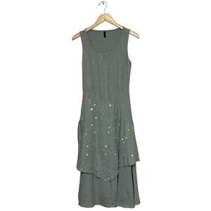 Inizio Magic Linen Tank Dress Size: S